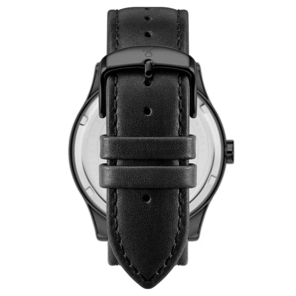 Fawler Imperator | Montre à Phases De Lune En Acier Inoxydable Noir grande qualité 6