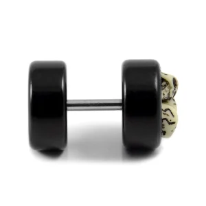 magasin paris Fort Tempus Clou D’oreille Triple Crâne 9mm 12