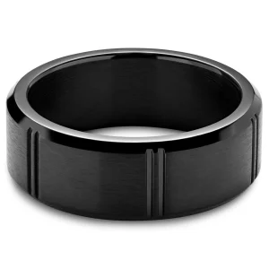 Neuve avec étiquette Lucleon Anneau Aesop Brock En Titane Noir 18