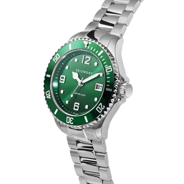 Seizmont Montre En Acier Inoxydable Dean Tide grand choix 3
