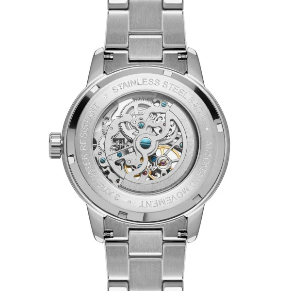 soldes ligne Seizmont Dante II | Montre Squelette Couleur Noir Et Argent 6