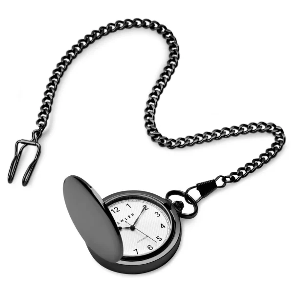 Fawler Eston | Montre De Poche Noire Automatique qualité d’originales 3