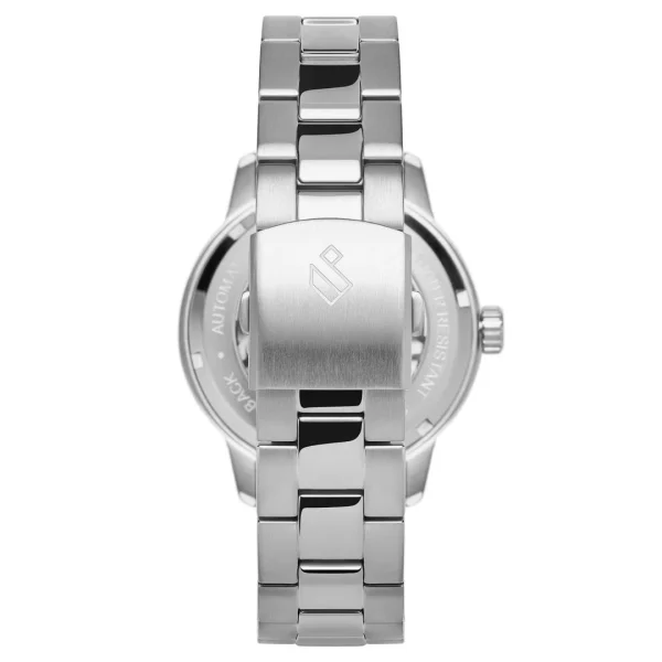 soldes ligne Seizmont Dante II | Montre Squelette Couleur Noir Et Argent 7