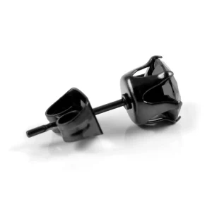 luxe soldes Lucleon Clou D’oreille 8 Mm Avec Zircone Noire 14