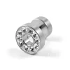 Lucleon Boucle D’oreille Stud Rond Cristal 8mm ultratendance 20