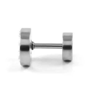 Lucleon Boucle D’oreille Stud Rond Cristal 8mm ultratendance 10