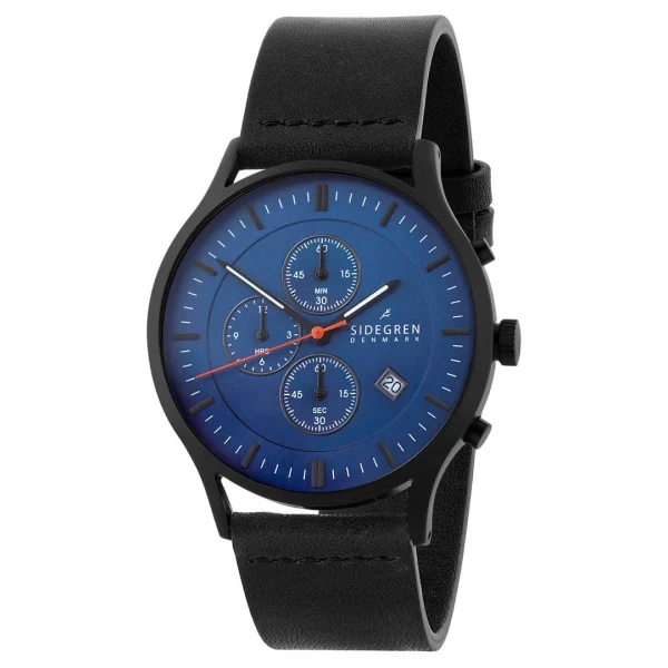 Sidegren Montre Chronographe Revil Indigo REMISE 1