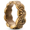 boutique en france Lucleon Obelius | Bague En Métal Doré Vintage – Les Pièces De Monnaie 20
