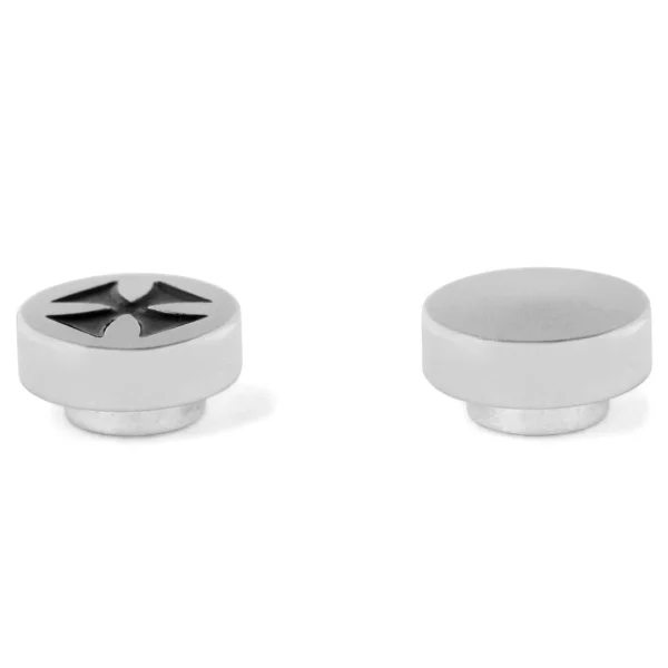 Fort Tempus Boucle D’oreille Magnétique En Acier La Croix De Fer officiel 3