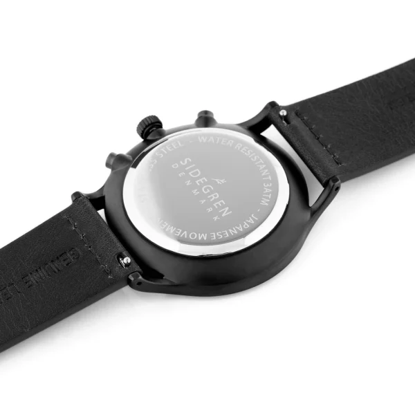 Sidegren Montre Chronographe Revil Indigo REMISE 4