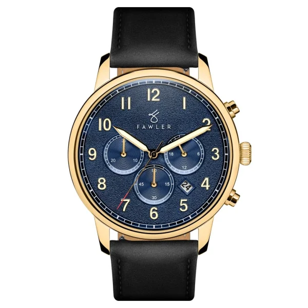 site soldes Fawler Montre Chronographe Pluto Franco 1