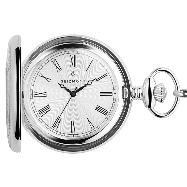 styles dernier cri Seizmont Altair | Montre De Poche Demi-chasseur Argentée 1