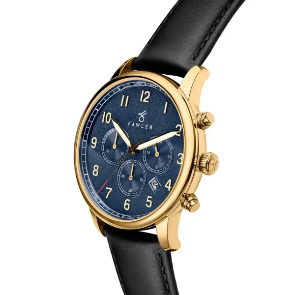 site soldes Fawler Montre Chronographe Pluto Franco 3