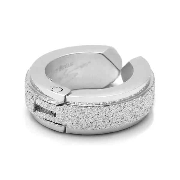 Fort Tempus Boucle D’oreille Clip Finition Brossée Livraison internationale 4