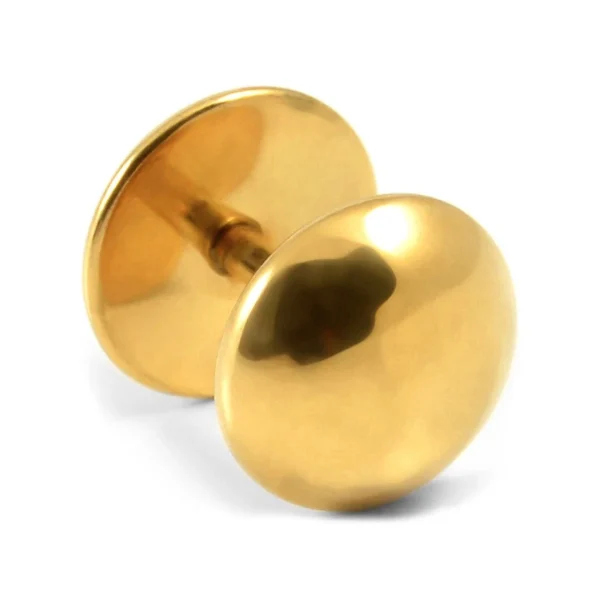 luxe soldes Fort Tempus Clou D’oreille Circulaire Doré 8mm 4