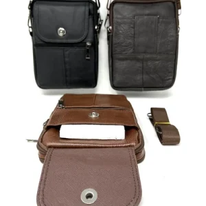 DH DIFFUSION SACS BANDOULIERE : 6714 LEATHER TELEPHONE BAG achat pas cher 12