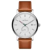 Sidegren Axel | Silver-Tone Stainless Steel Watch With Rainbow Hand Nouveau 20
