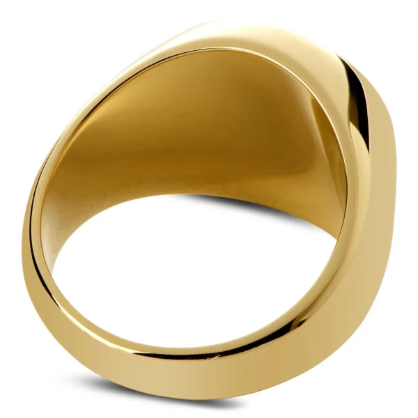 Lucleon Bague Dorée Laif Makt boutique en ligne 7