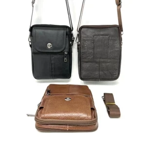 DH DIFFUSION SACS BANDOULIERE : 6714 LEATHER TELEPHONE BAG achat pas cher 8