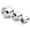 soldes magasin Fort Tempus Tunnel écarteur En Acier Avec Zircone Cubique Noire 11