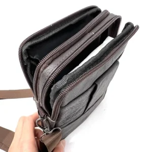 DH DIFFUSION SACS BANDOULIERE : 6714 LEATHER TELEPHONE BAG achat pas cher 10