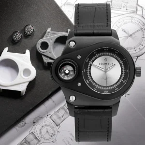 Seizmont Montre à Boussole En Acier Inoxydable Stefan Orbis magasin en ligne france 10