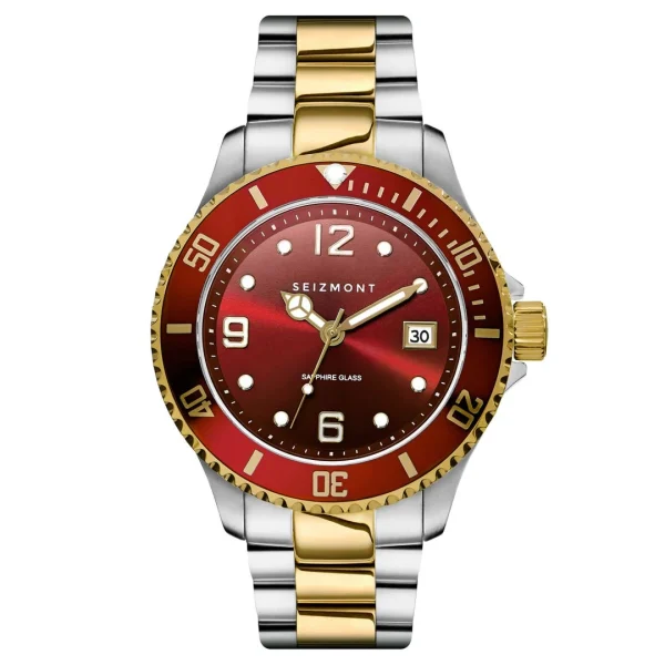 REMISE Seizmont Montre En Acier Inoxydable Dathlan Tide 1