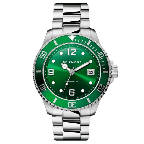 Seizmont Montre En Acier Inoxydable Dean Tide grand choix 1