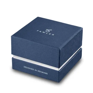Fawler Emeritus | Montre En Acier Inoxydable à Lunette Bleue, Rouge Et Dorée outlet 18