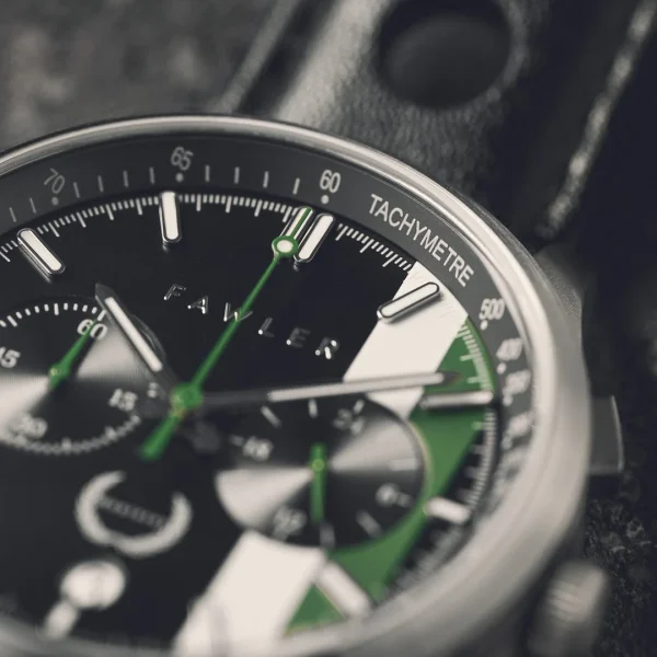 officiel Fawler Monterey | Montre De Course Blanche Et Verte 4