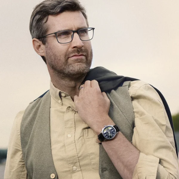 Satisfait ou Remboursé Fawler Monterey | Montre De Course Jaune Et Noire 5