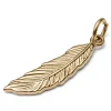à prix d'occasion Lucleon Pendentif La Plume En Titane Doré 20