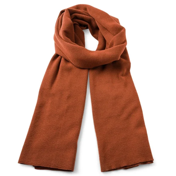 Sidegren Hiems | Écharpe Orange En Coton Recyclé magasin paris 1