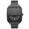 à prix très bas Otsu Hoc | Montre à Demi-cadran En Acier Inoxydable Gris Bronze 22