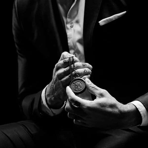économies garanties Lucleon Memento Mori | Montre De Poche à Tête De Mort 6