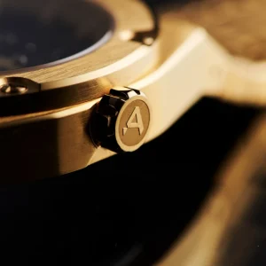 site officiel Arkai Montre Squelette Automatique Dorée Aadi Mamut 14