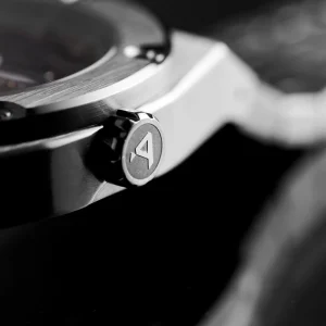 Arkai Montre Squelette Automatique Argentée Aaric Mamut magasin en ligne france 14