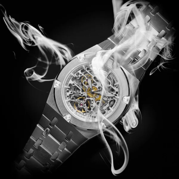 Arkai Montre Squelette Automatique Argentée Aaric Mamut magasin en ligne france 4