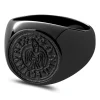 pas cher en vente Lucleon Bague Laif Makt Couleur Bronze Gunmetal 13