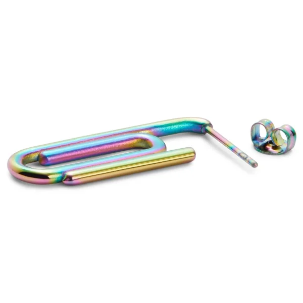 qualité supérieure Otsu Clou D’oreille Floyd Arc-en-ciel En Trombone 4