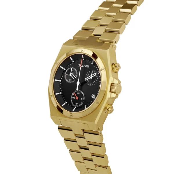 Lucleon Montre Chronographe Lerrick Ray En Acier Inoxydable le grand escompte 3