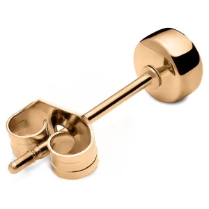 Lucleon Boucle D’oreille “bouton” En Acier Rosegold 4 Mm prix de gros 10