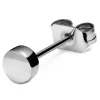 marque pas cher Lucleon Clou D’oreille “bouton” En Acier Argenté 4 Mm 16