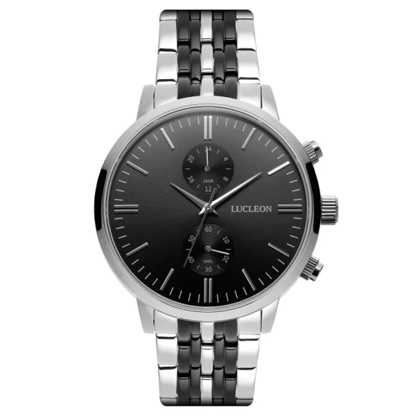 marque pas cher Lucleon Montre En Acier Inoxydable Lloyd Kellan 1