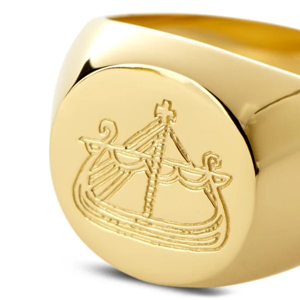 Lucleon Bague Dorée Lorne Makt soldes de Noël 3