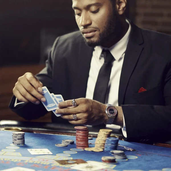 en vente Seizmont Ace | Montre Roulette En Acier Inoxydable Argenté 5