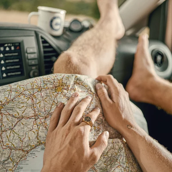 prix le plus bas Arkai Atlas | Chevalière L’étoile Polaire En Acier Doré 3
