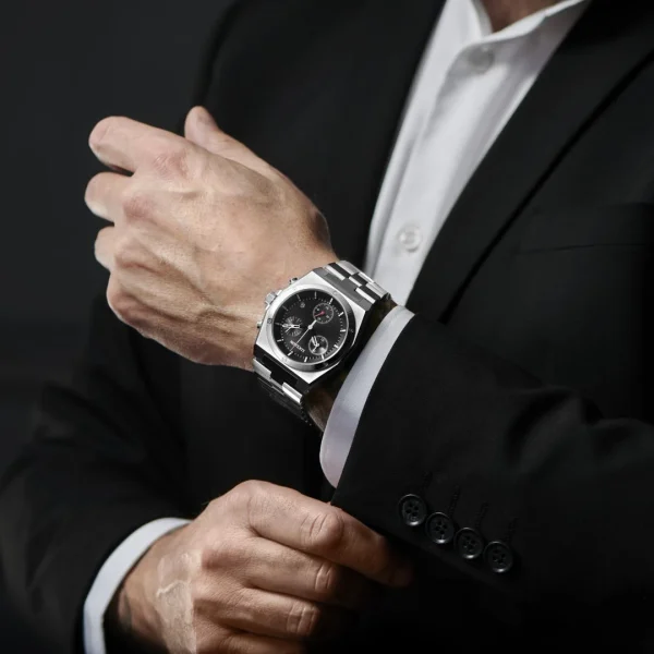 Lucleon Montre Chronographe Linus Ray En Acier Inoxydable Protections acheteurs 4