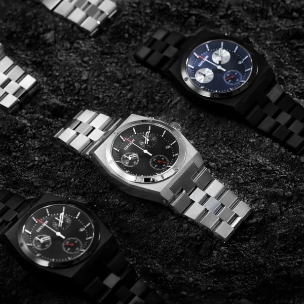 Lucleon Montre Chronographe Linus Ray En Acier Inoxydable Protections acheteurs 5