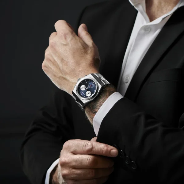 soldes officiel Lucleon Montre Chronographe Linch Ray En Acier Inoxydable 4